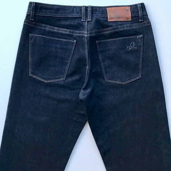 DL1961 Men's Vince Stretch Straight Leg Jean Dark-wash Blue EUC sz 29 X 34 - Picture 10 of 16